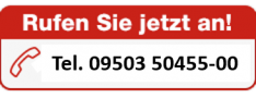 Hier steht die Telefonnummer 0950350455-00